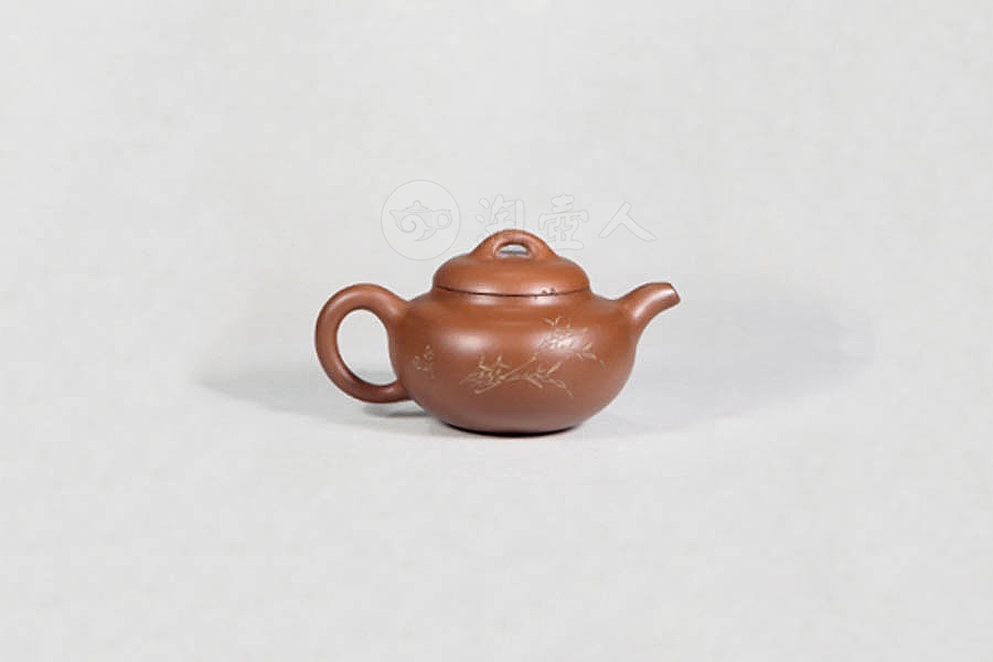 紫泥圆壶
