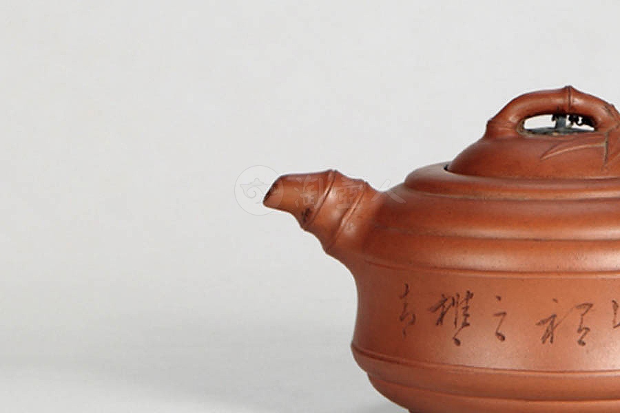 紫泥竹鼓壶