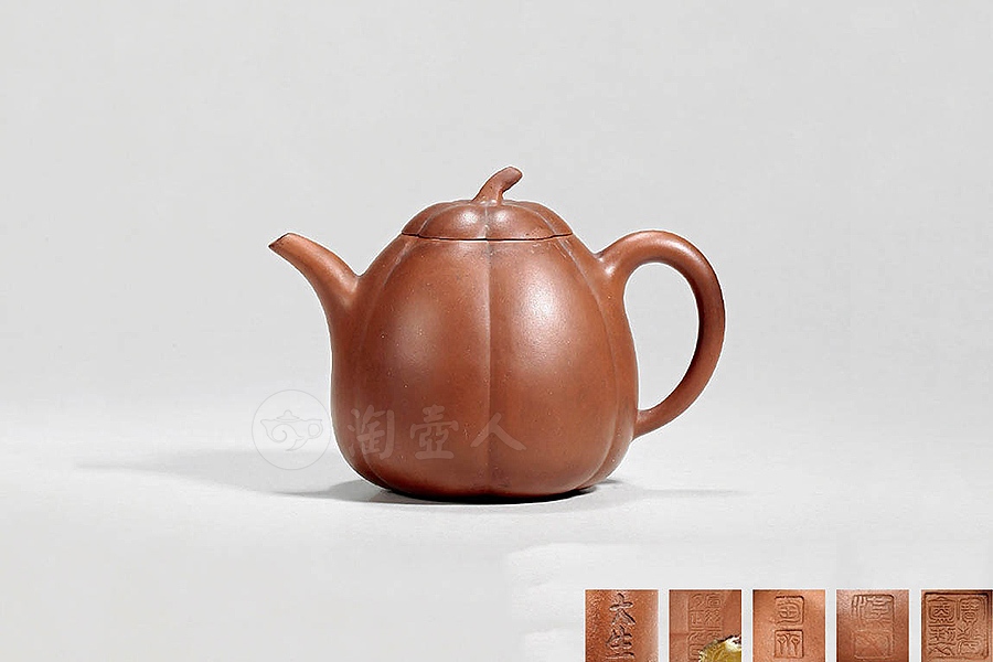 六棱茄瓜壶