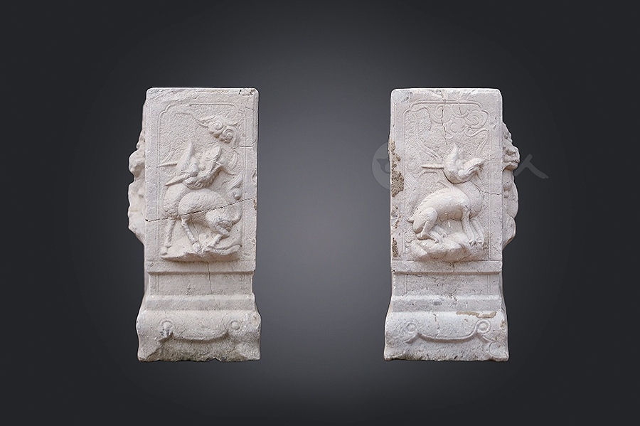 石墩(清中早期1对)