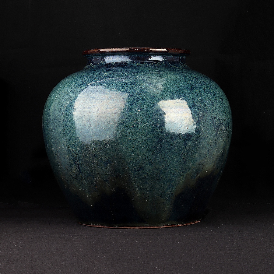 葛效先造炉钧釉缸(清中早期)