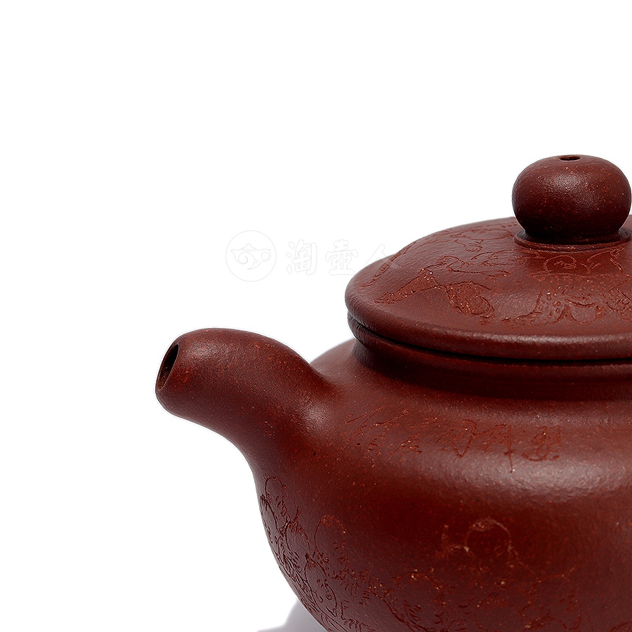 全手仿古壶(陶刻百子图)