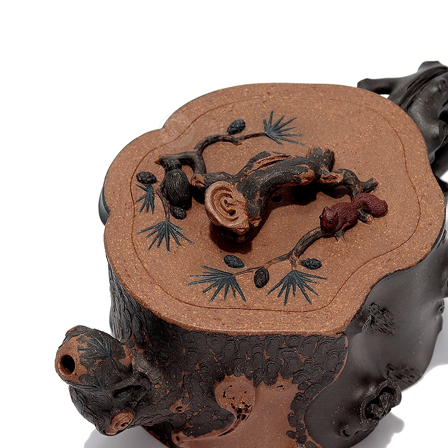 全手岁寒三友壶