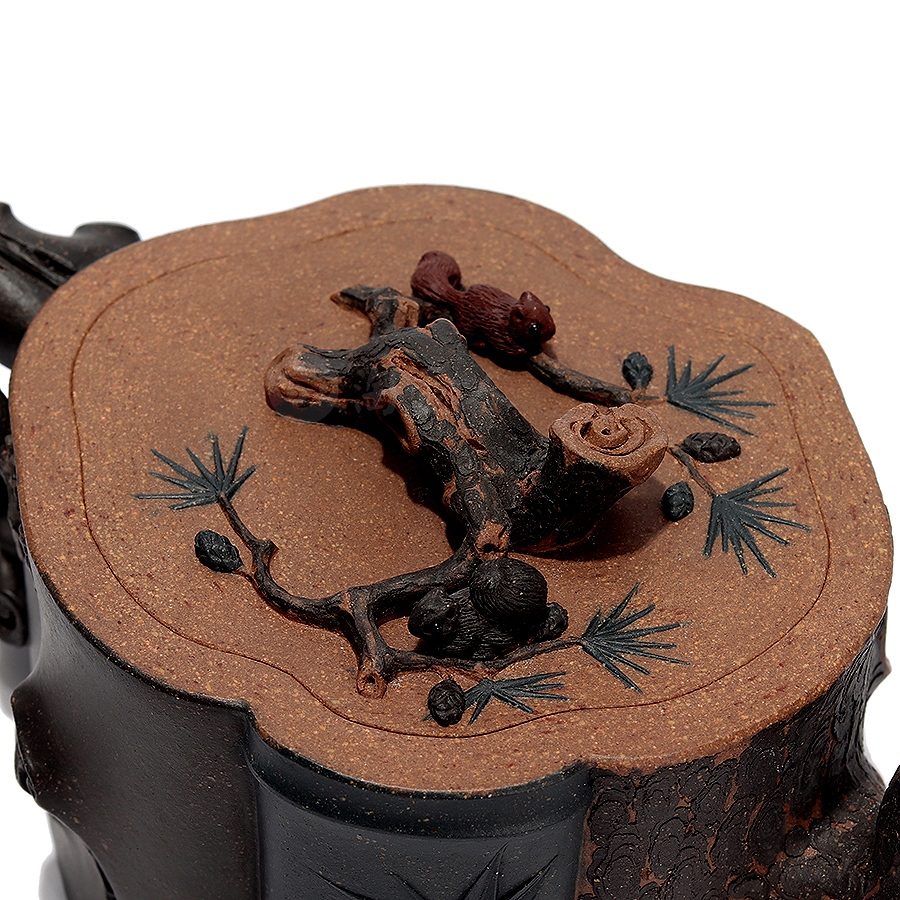 全手岁寒三友壶