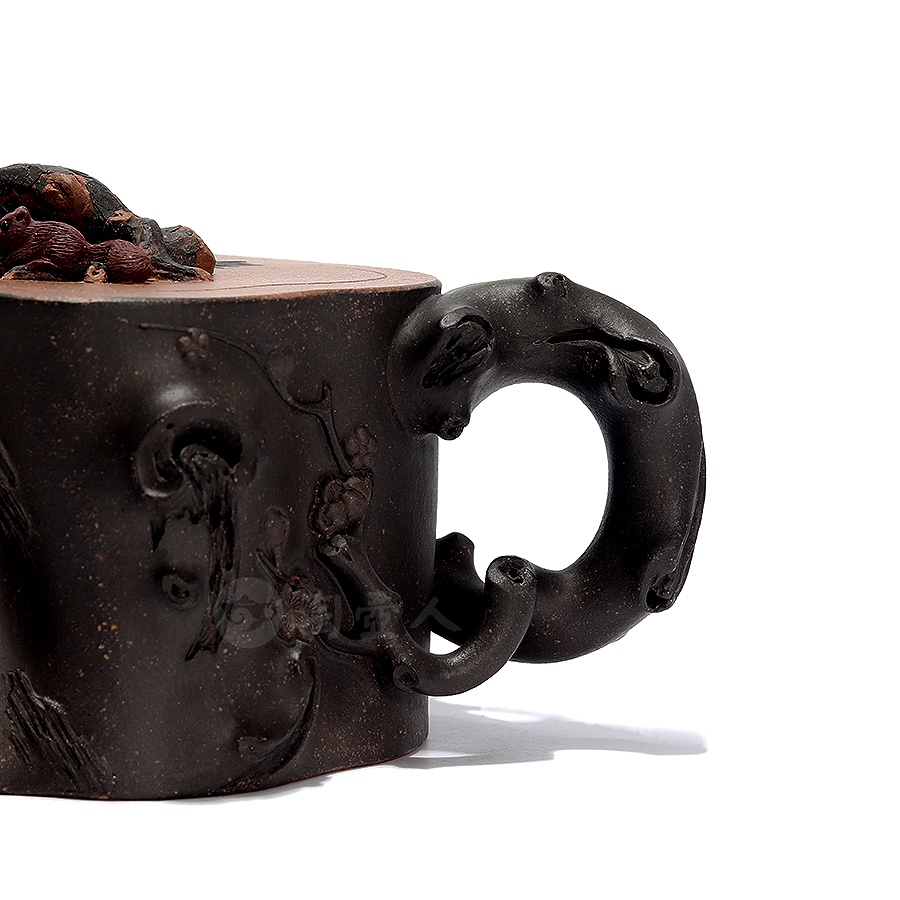 全手岁寒三友壶