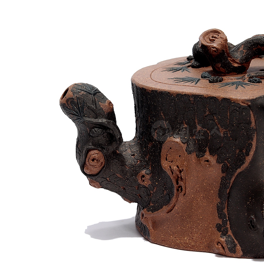 全手岁寒三友壶