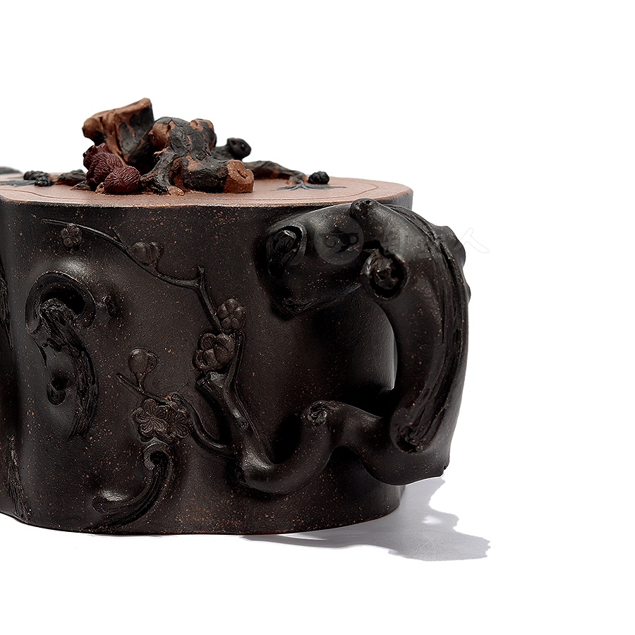 全手岁寒三友壶