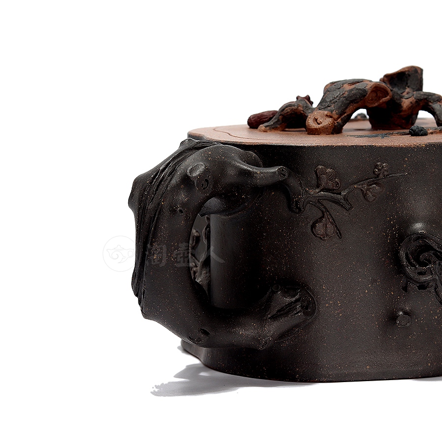 全手岁寒三友壶