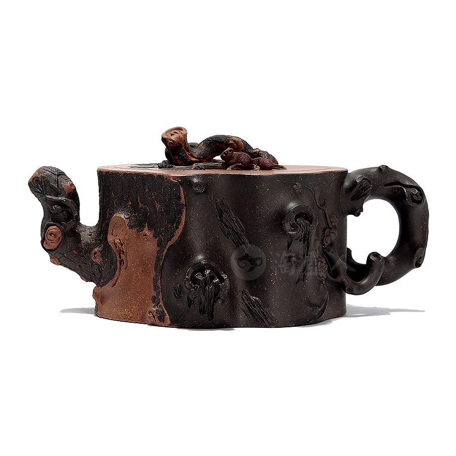 全手岁寒三友壶