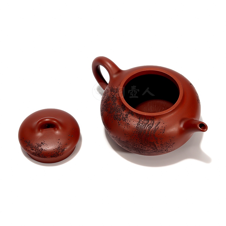 全手柿圆壶