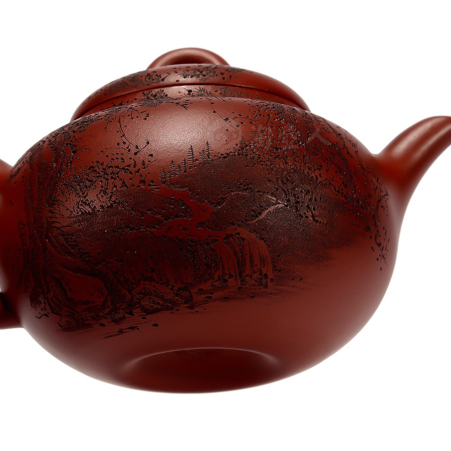 全手柿圆壶