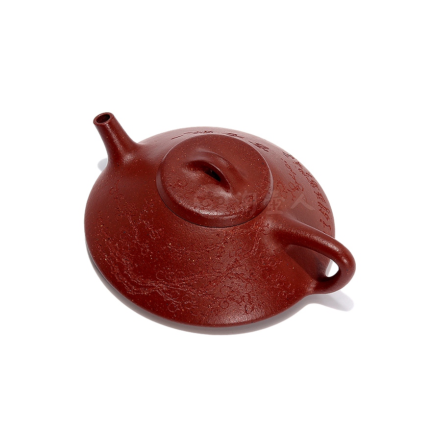 合瓢壶(刻梅)