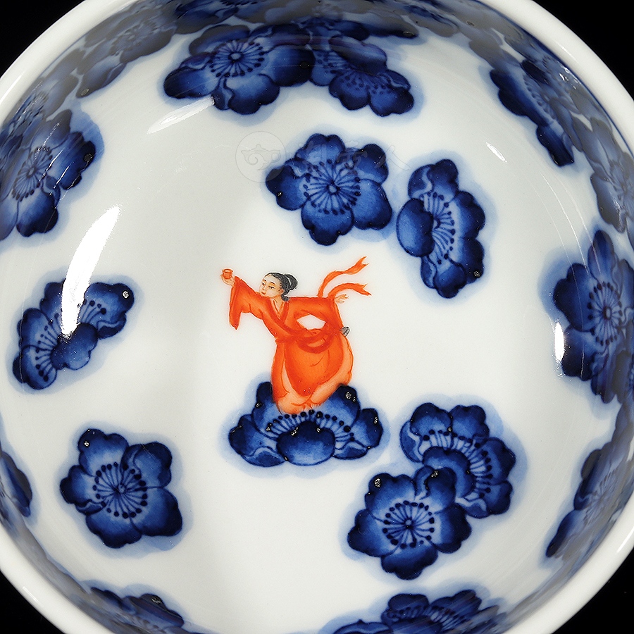 花中仙子品茗杯