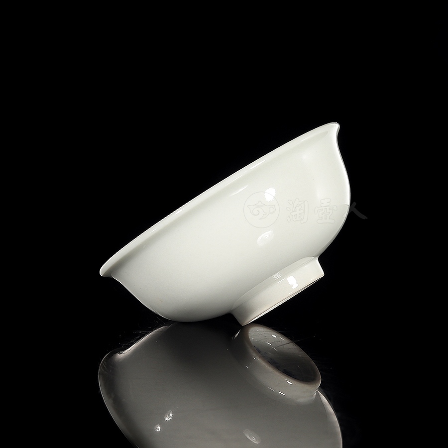 青花矾红柿子杯