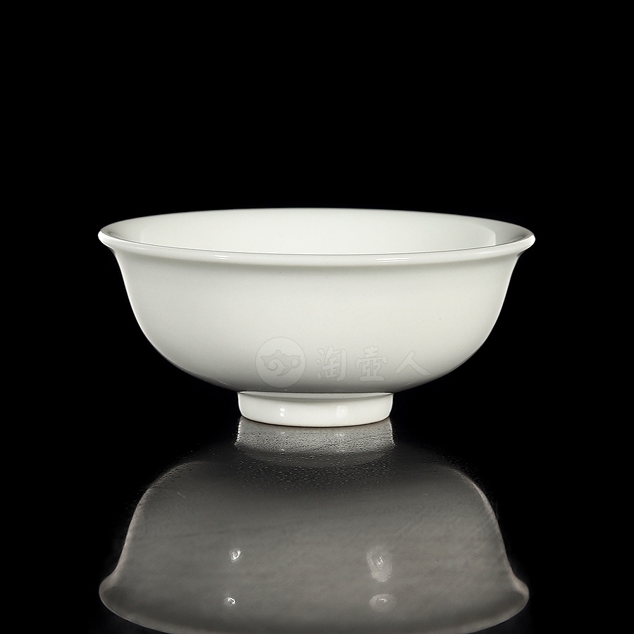 青花矾红佛手杯