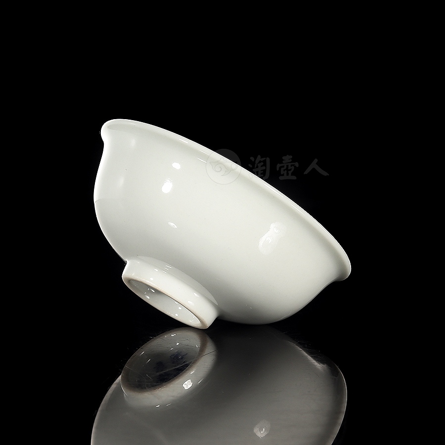 青花矾红佛手杯