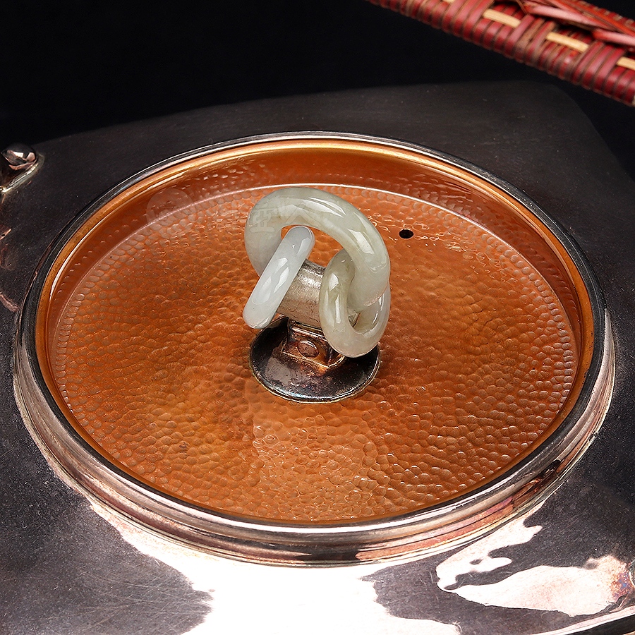 四方饕餮纹提梁