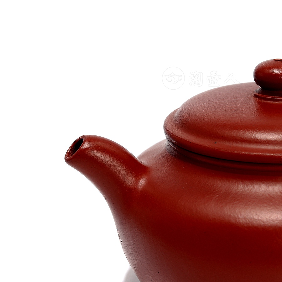 祥云朱泥壶