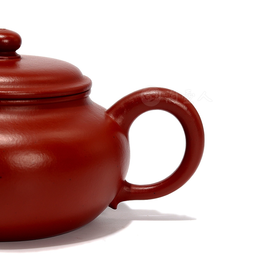 祥云朱泥壶