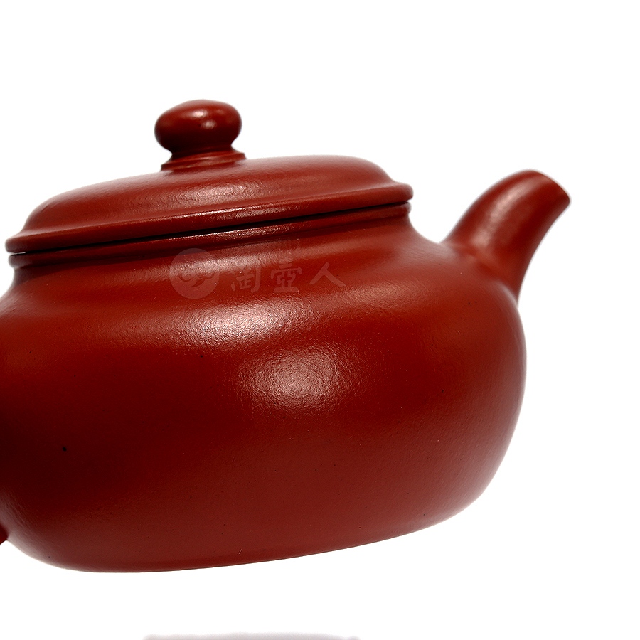 祥云朱泥壶