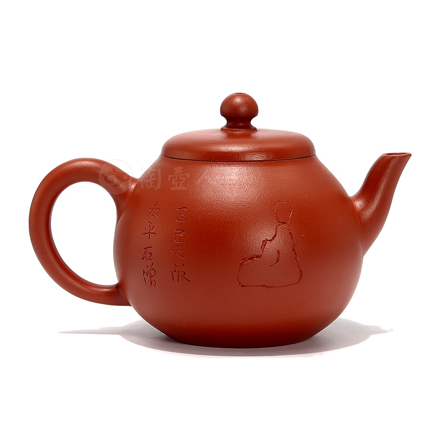 全手秋水壶(继程法师书画)