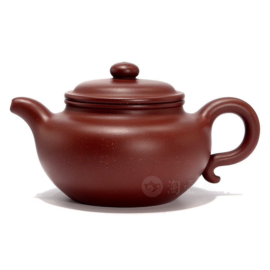 正宗原矿宜兴紫砂壶-全手大亨仿古壶-莫正锋全手工制作-原矿底槽清紫砂泥料