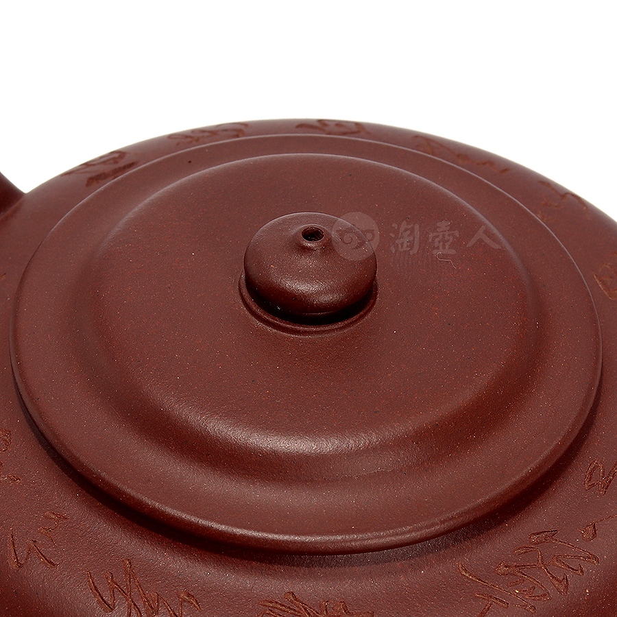 全手扁玉(许文军陶刻)