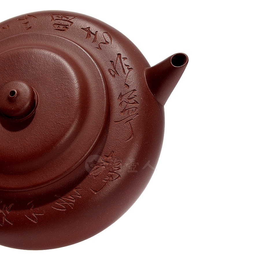 全手扁玉(许文军陶刻)