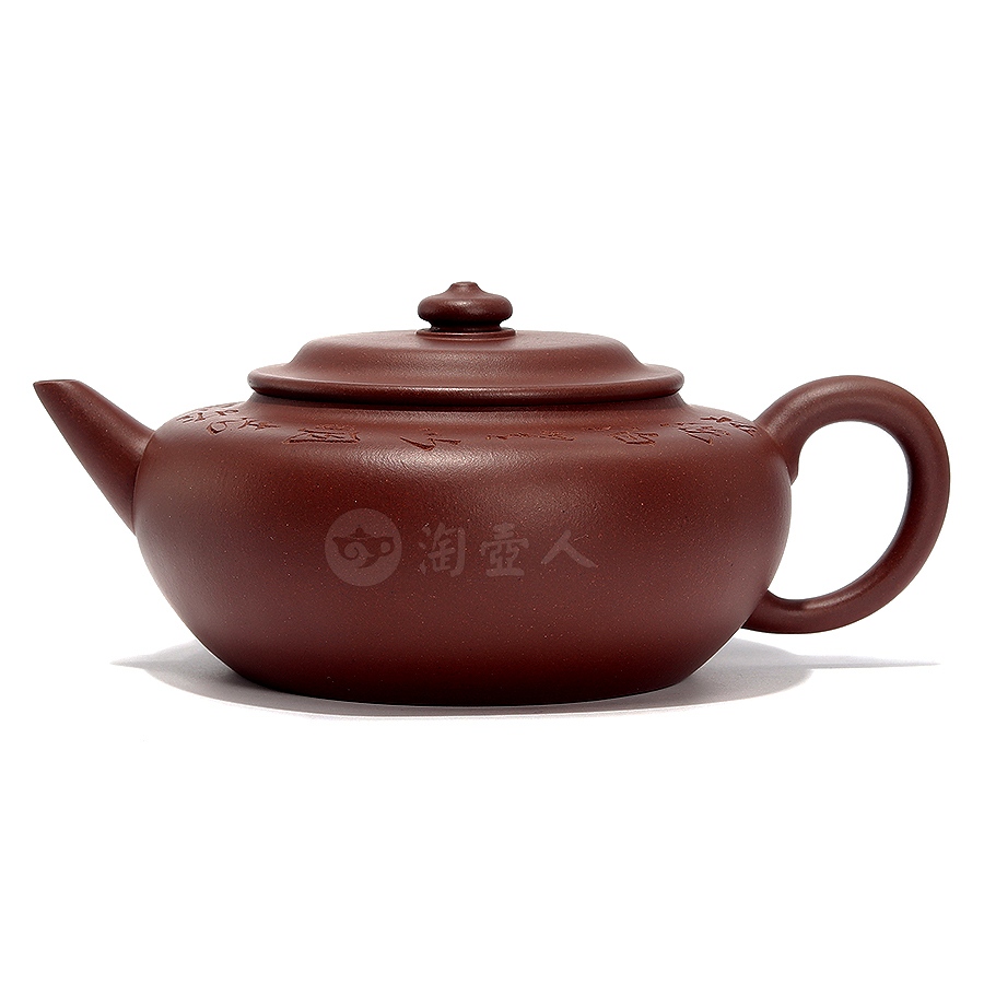 全手扁玉(许文军陶刻)