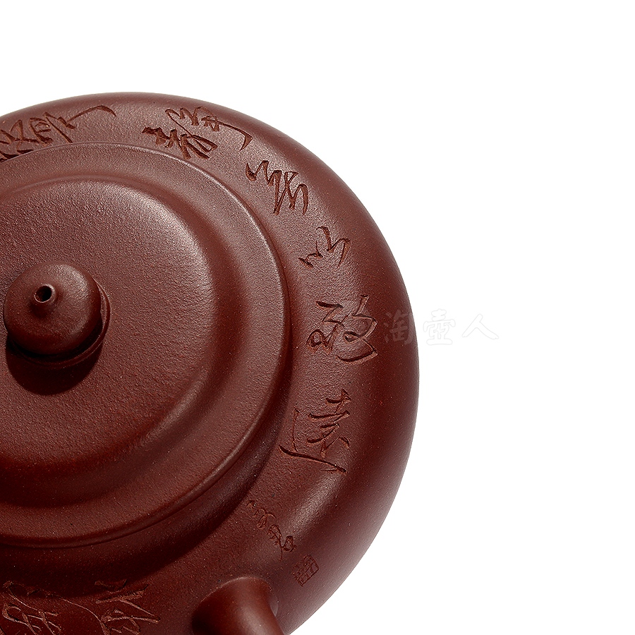 全手扁玉(许文军陶刻)