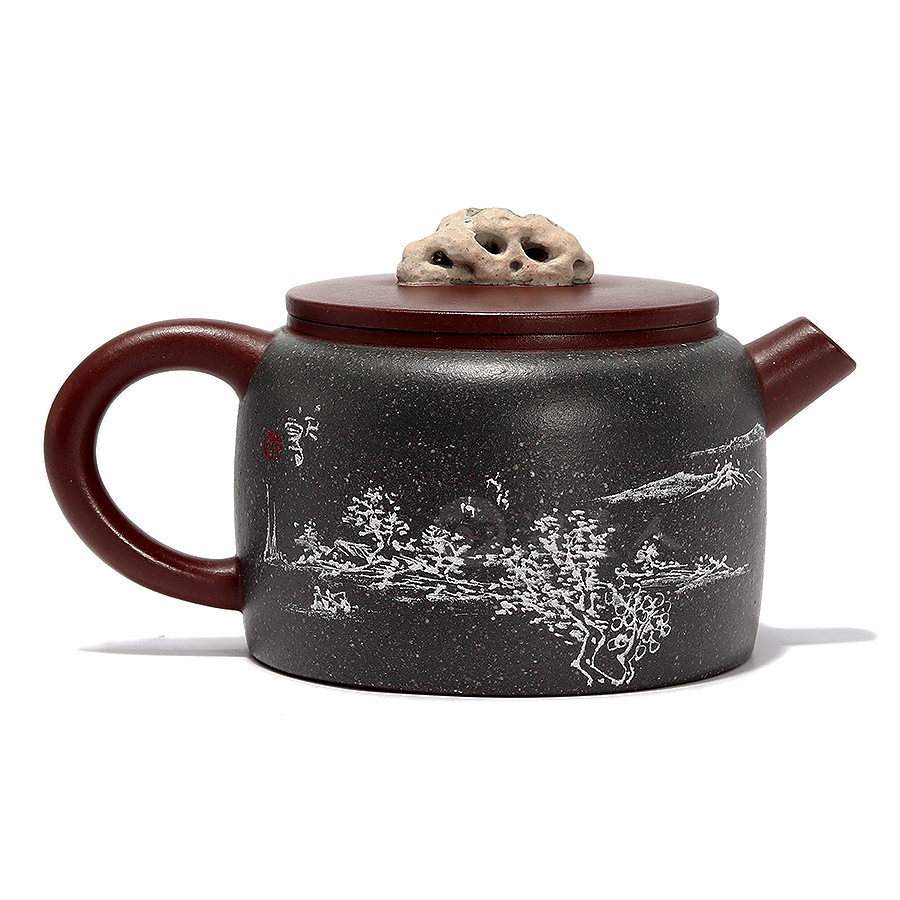 泉石巨轮壶