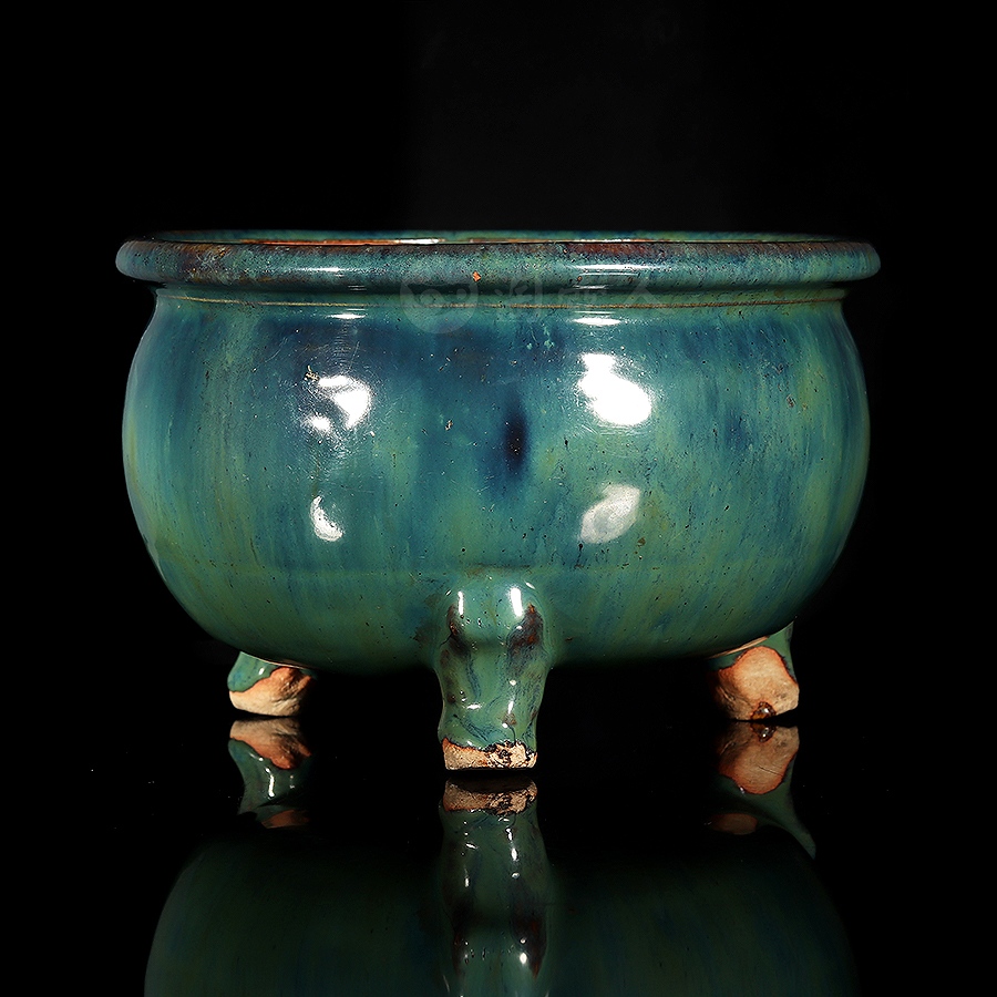 清中宜均釉香炉|宜兴窑》大师印章简介-淘壶人