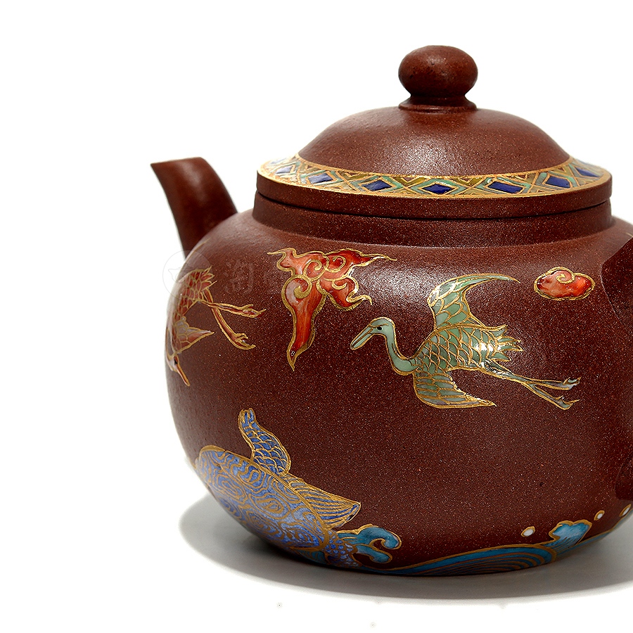 心宝壶(景泰蓝描金)