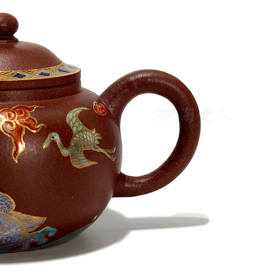 心宝壶(景泰蓝描金)