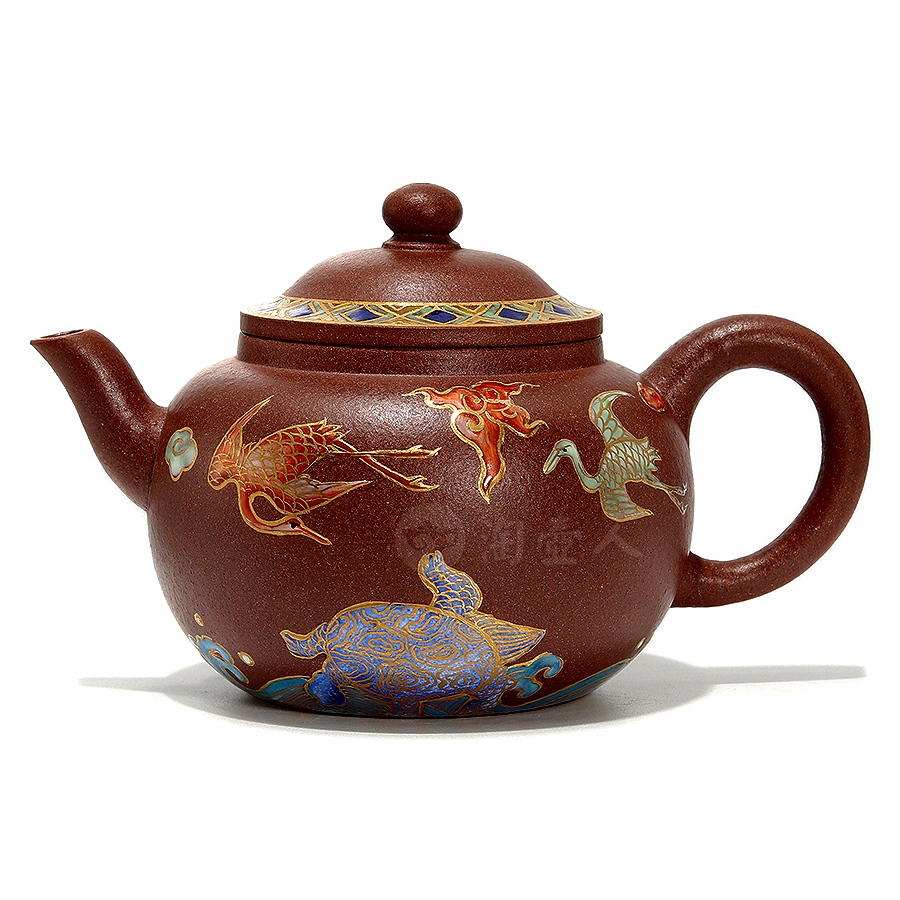 心宝壶(景泰蓝描金)