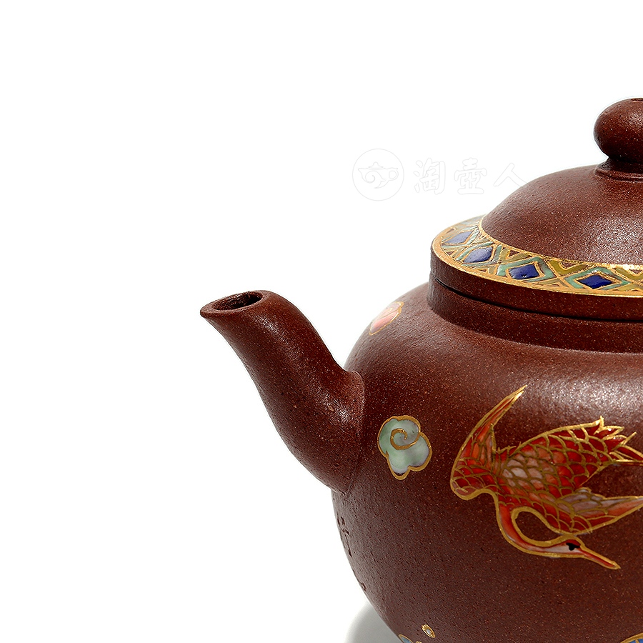 心宝壶(景泰蓝描金)