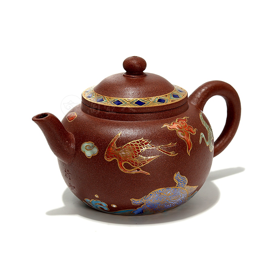 心宝壶(景泰蓝描金)