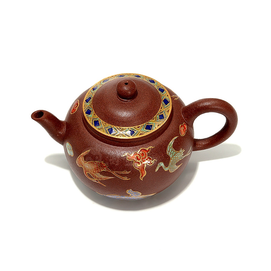 心宝壶(景泰蓝描金)