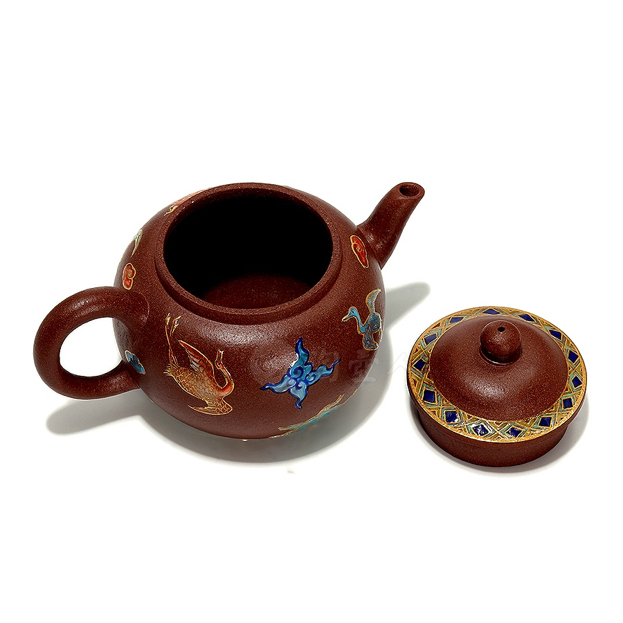 心宝壶(景泰蓝描金)