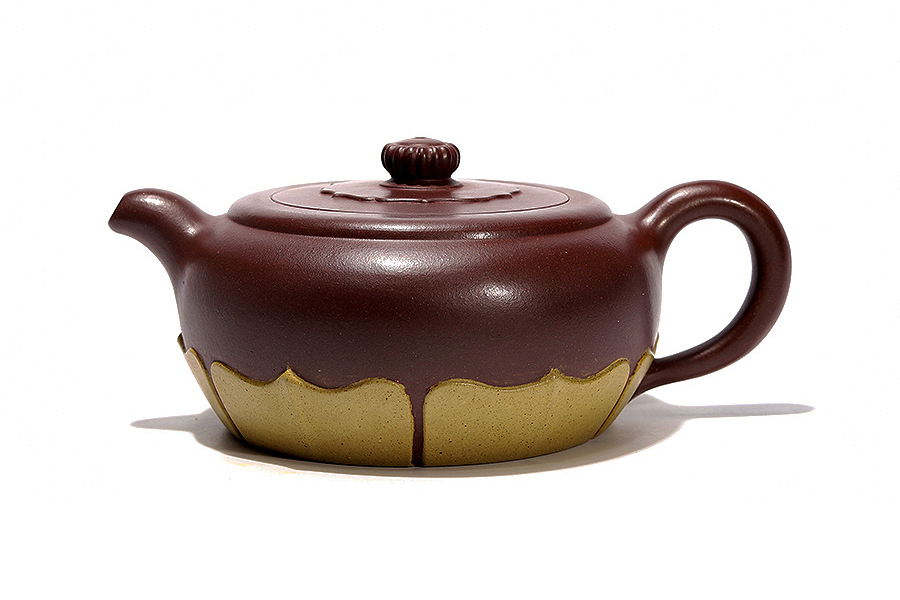 恽志培全手工制《梵莲紫砂壶》