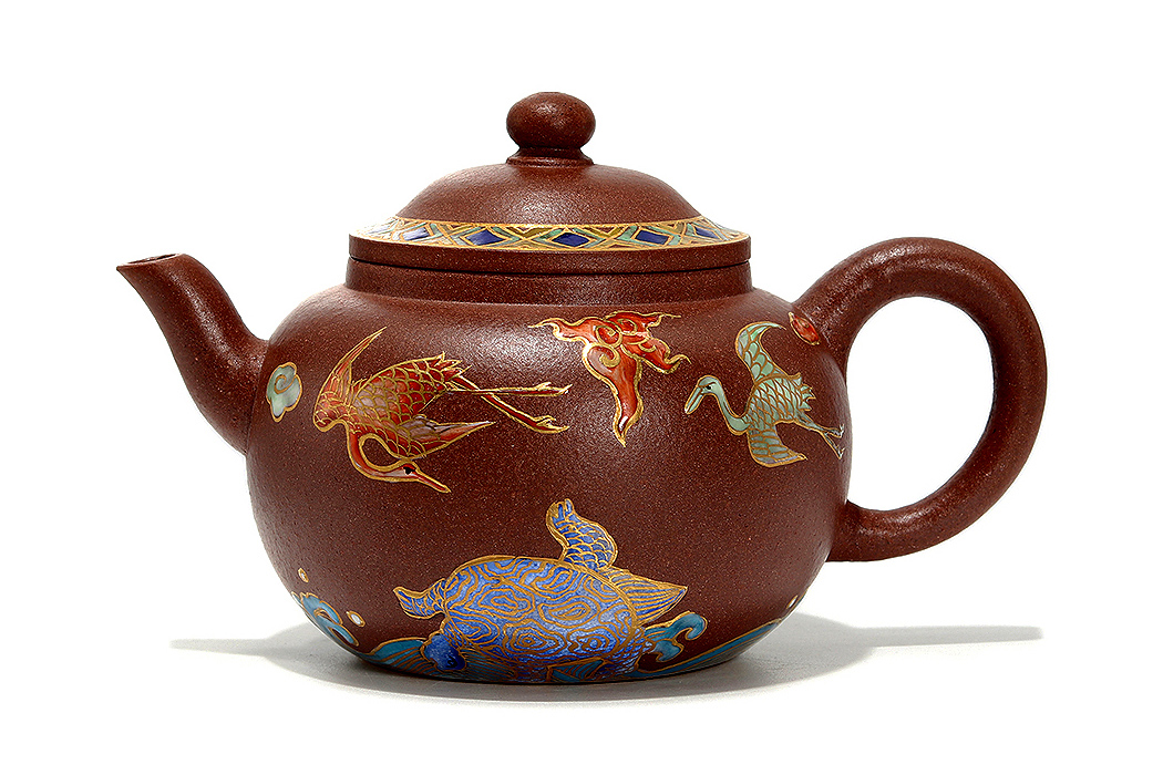 心宝壶(景泰蓝描金)