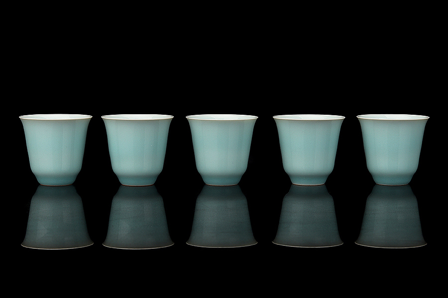 知夏岩茶杯(五只1套)