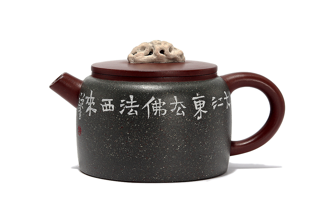 泉石巨轮壶紫砂壶