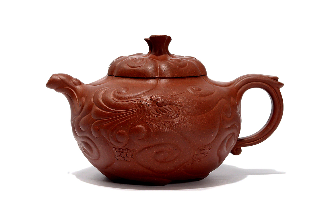 张静全手工制《云龙壶》