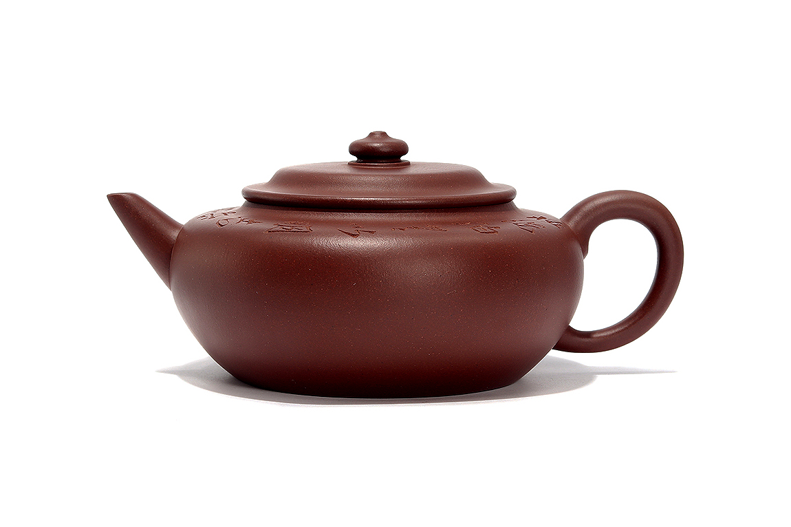 全手扁玉(许文军陶刻)