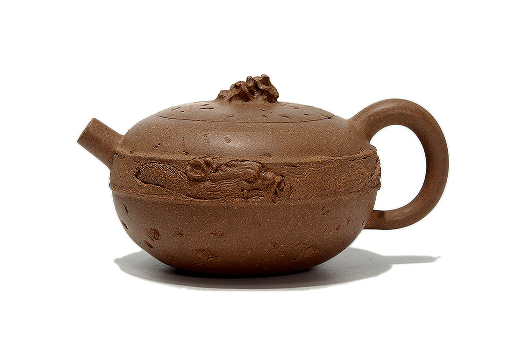 全手隐龙壶(薄胎)紫砂壶