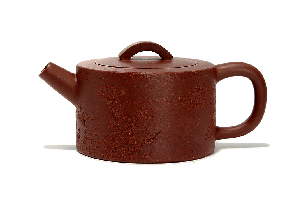 董玉娇全手工制《汉瓦壶·陈鑫铭》