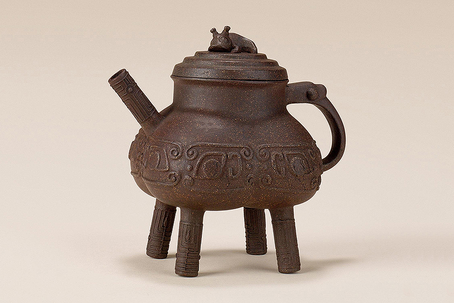 仿陈仲美瑞兽壶