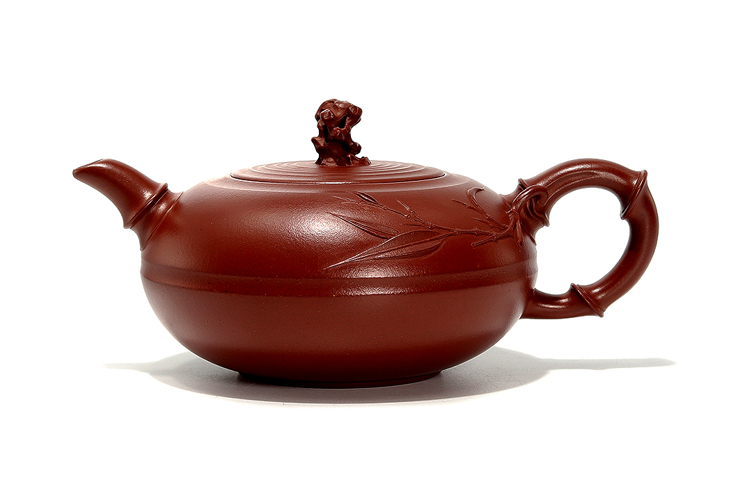 全手一渡苇辰壶(薄胎)紫砂壶