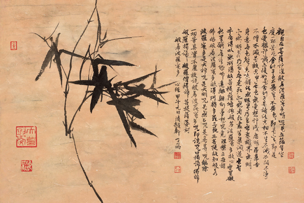 禅林画境--丁飞中国画展在宜兴大觉寺展出